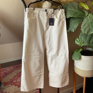 NWT GAP High-rise Wide Leg Denim